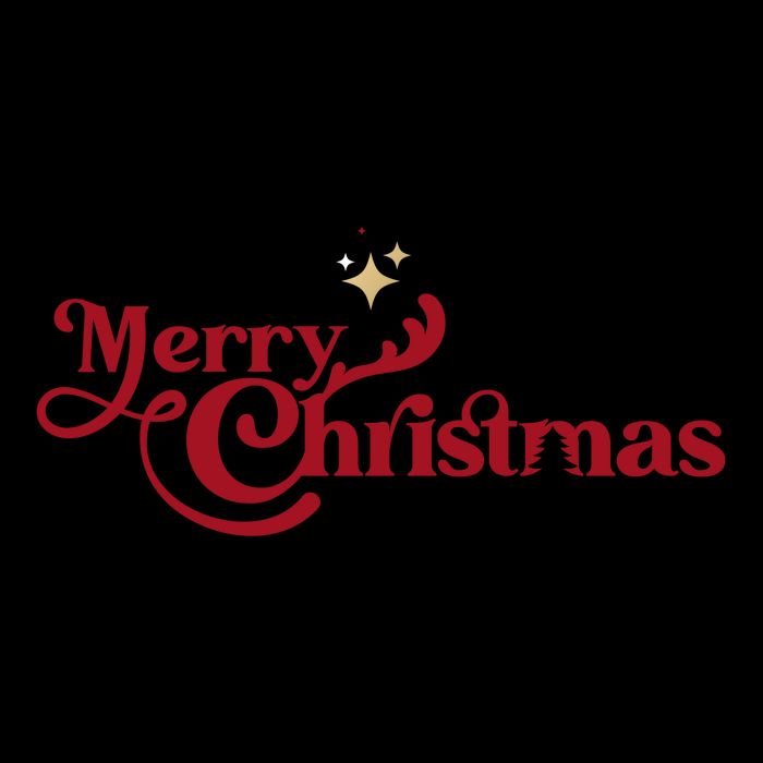 Merry Christmas Holiday Festive Gift Cooling Performance Crew T-Shirt
