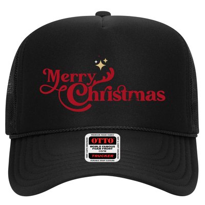 Merry Christmas Holiday Festive Gift Trucker Hat