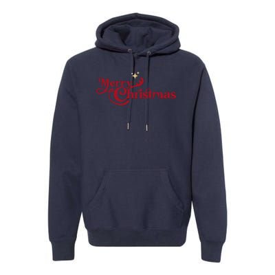 Merry Christmas Holiday Festive Gift Premium Hoodie