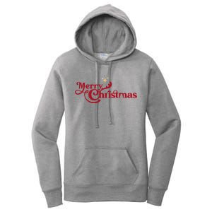 Merry Christmas Holiday Festive Gift Women's Pullover Hoodie