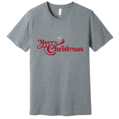 Merry Christmas Holiday Festive Gift Premium T-Shirt