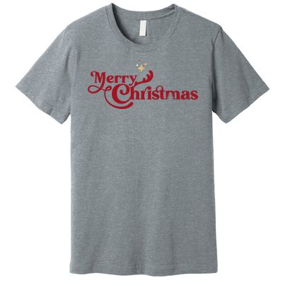 Merry Christmas Holiday Festive Gift Premium T-Shirt