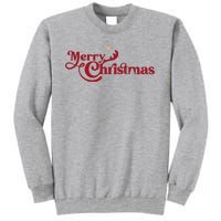 Merry Christmas Holiday Festive Gift Tall Sweatshirt