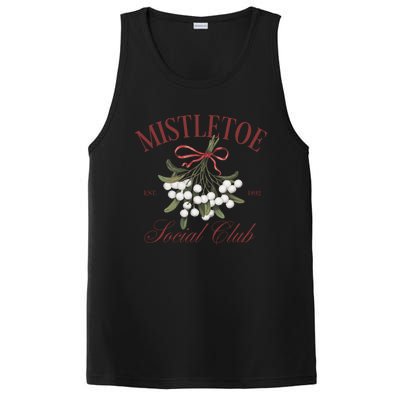 Misteltoe Christmas Holiday Season Xmas Gift PosiCharge Competitor Tank