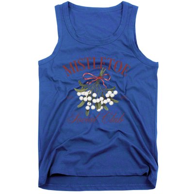 Misteltoe Christmas Holiday Season Xmas Gift Tank Top