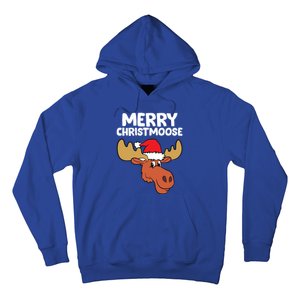 Moose Christmas Hat Moose Merry Christmoose Merry Christmas Gift Hoodie