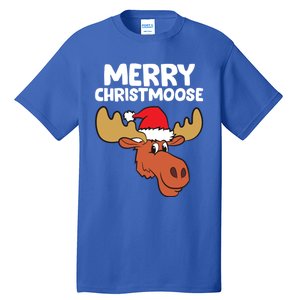 Moose Christmas Hat Moose Merry Christmoose Merry Christmas Gift Tall T-Shirt