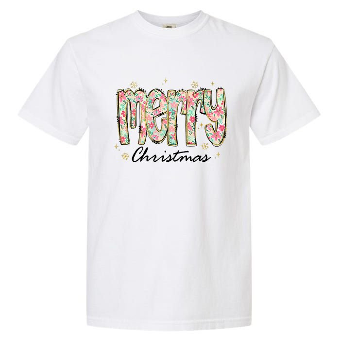 Merry Christmas Holiday Season Garment-Dyed Heavyweight T-Shirt