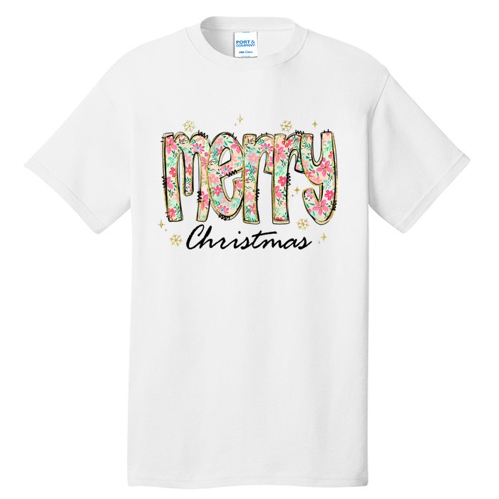 Merry Christmas Holiday Season Tall T-Shirt