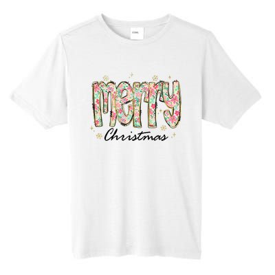 Merry Christmas Holiday Season Tall Fusion ChromaSoft Performance T-Shirt