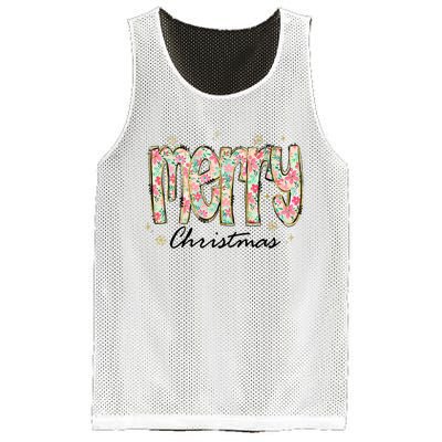 Merry Christmas Holiday Season Mesh Reversible Basketball Jersey Tank