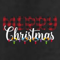 Merry Christmas Holiday Festive 7 Panel Mesh Trucker Snapback Hat