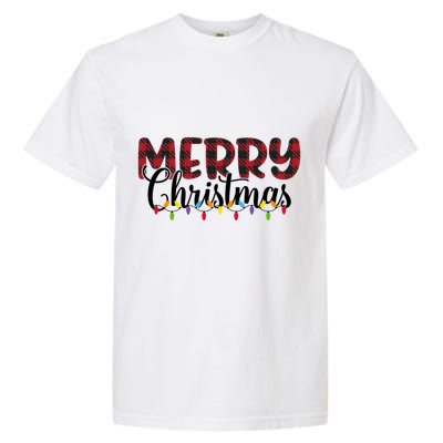 Merry Christmas Holiday Festive Garment-Dyed Heavyweight T-Shirt