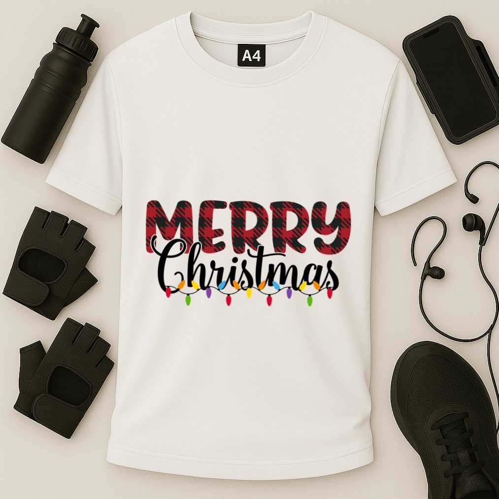 Merry Christmas Holiday Festive Performance Shirt