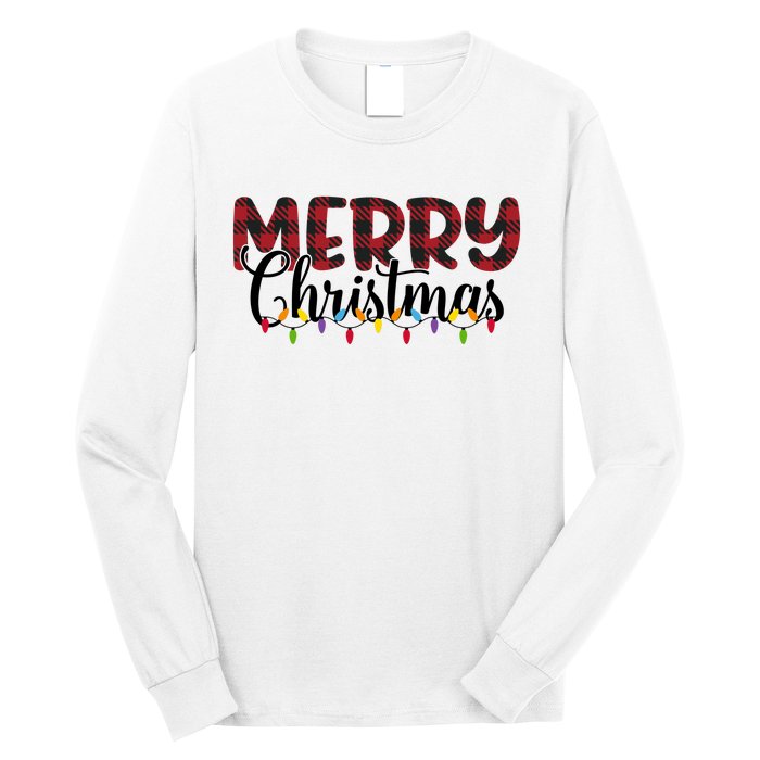 Merry Christmas Holiday Festive Long Sleeve Shirt