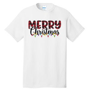 Merry Christmas Holiday Festive Tall T-Shirt