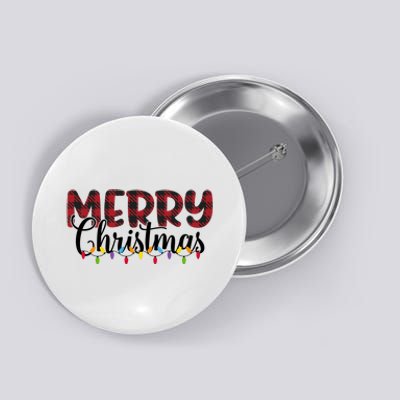 Merry Christmas Holiday Festive Button