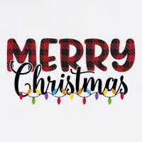 Merry Christmas Holiday Festive Button