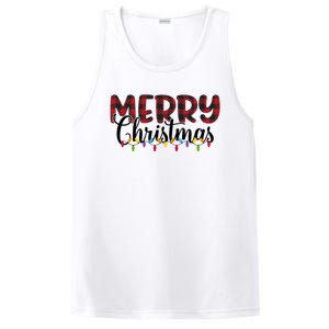 Merry Christmas Holiday Festive PosiCharge Competitor Tank