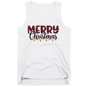 Merry Christmas Holiday Festive Tank Top