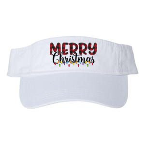 Merry Christmas Holiday Festive Valucap Bio-Washed Visor