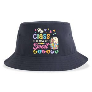 My Class Is Full Of Sweet Hearts Teacher Valentines Day Sustainable Bucket Hat