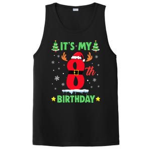 Merry Christmas ItS My 8th Birthday Xmas PosiCharge Competitor Tank