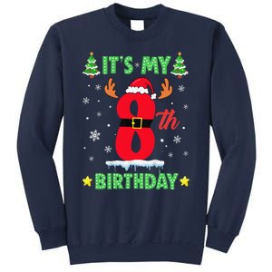 Merry Christmas ItS My 8th Birthday Xmas Sweatshirt