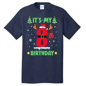 Merry Christmas ItS My 8th Birthday Xmas Tall T-Shirt