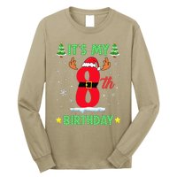 Merry Christmas ItS My 8th Birthday Xmas Long Sleeve Shirt