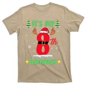 Merry Christmas ItS My 8th Birthday Xmas T-Shirt