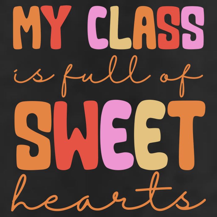 My Class Is Full Of Sweet Hearts Cute Valentine Teacher Beanie
