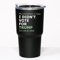 My Conscience Is Clear I DidnT Vote For Trump Tumbler