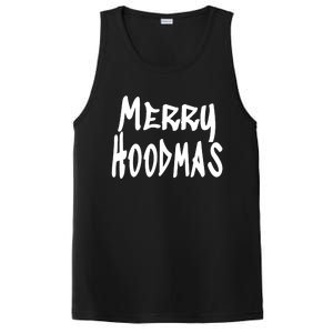 Merry Christmas In The Hood Witty And Cute Slogan PosiCharge Competitor Tank