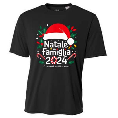 Merry Christmas Italian Family Natale In Famiglia 2024 Italy Tank Top Cooling Performance Crew T-Shirt