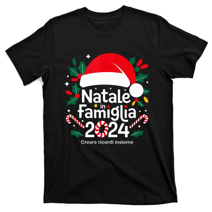 Merry Christmas Italian Family Natale In Famiglia 2024 Italy Tank Top T-Shirt