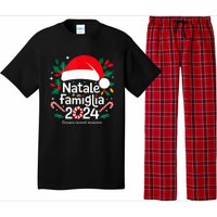 Merry Christmas Italian Family Natale In Famiglia 2024 Italy Tank Top Pajama Set