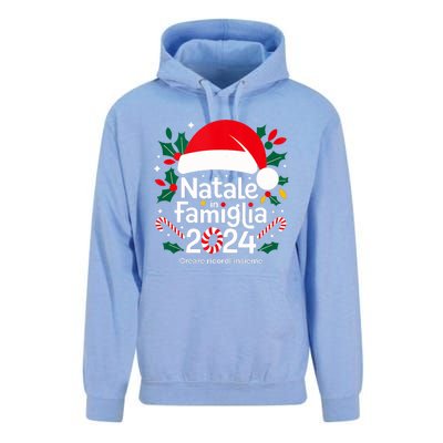 Merry Christmas Italian Family Natale In Famiglia 2024 Italy Tank Top Unisex Surf Hoodie