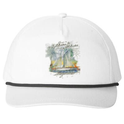 Margaritaville Changes In Latitude Snapback Five-Panel Rope Hat