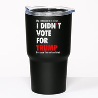 My Conscience Is Clear I Didn't Vote For Trump Funny Tumbler