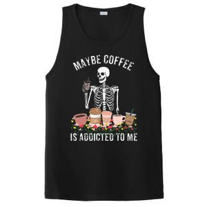 Maybe Coffee Is Addicted To Me PosiCharge Competitor Tank