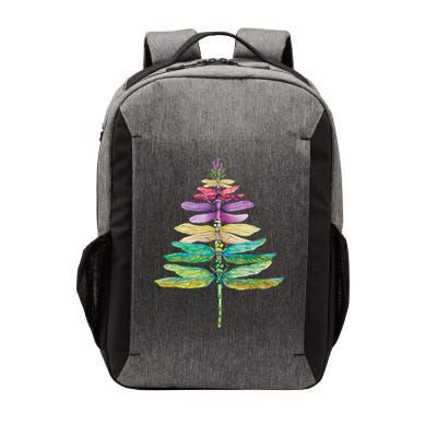 Merry Christmas Insect Lover Xmas Dragonfly Christmas Tree Long Sleeve Vector Backpack