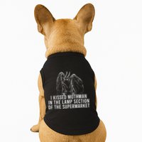 Mothman Cryptid I Kissed Mothman In The Lamp Section Doggie Tank