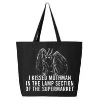 Mothman Cryptid I Kissed Mothman In The Lamp Section 25L Jumbo Tote