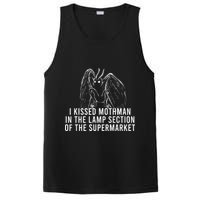 Mothman Cryptid I Kissed Mothman In The Lamp Section PosiCharge Competitor Tank