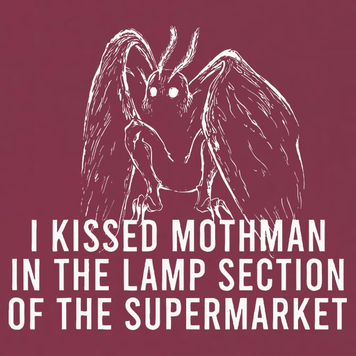 Mothman Cryptid I Kissed Mothman In The Lamp Section 16oz Travel Tumbler