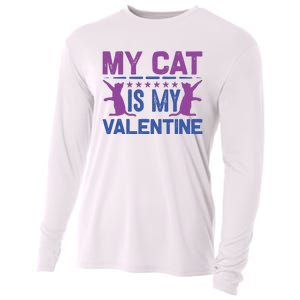 My Cat Is My Valentine Cooling Performance Long Sleeve Crew