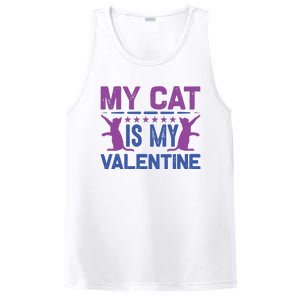 My Cat Is My Valentine PosiCharge Competitor Tank