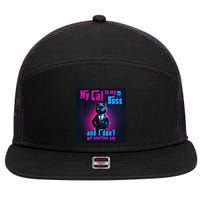My Cat Is My Boss... And I DonT Get Overtime Pay 7 Panel Mesh Trucker Snapback Hat