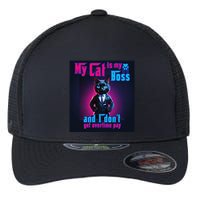 My Cat Is My Boss... And I DonT Get Overtime Pay Flexfit Unipanel Trucker Cap